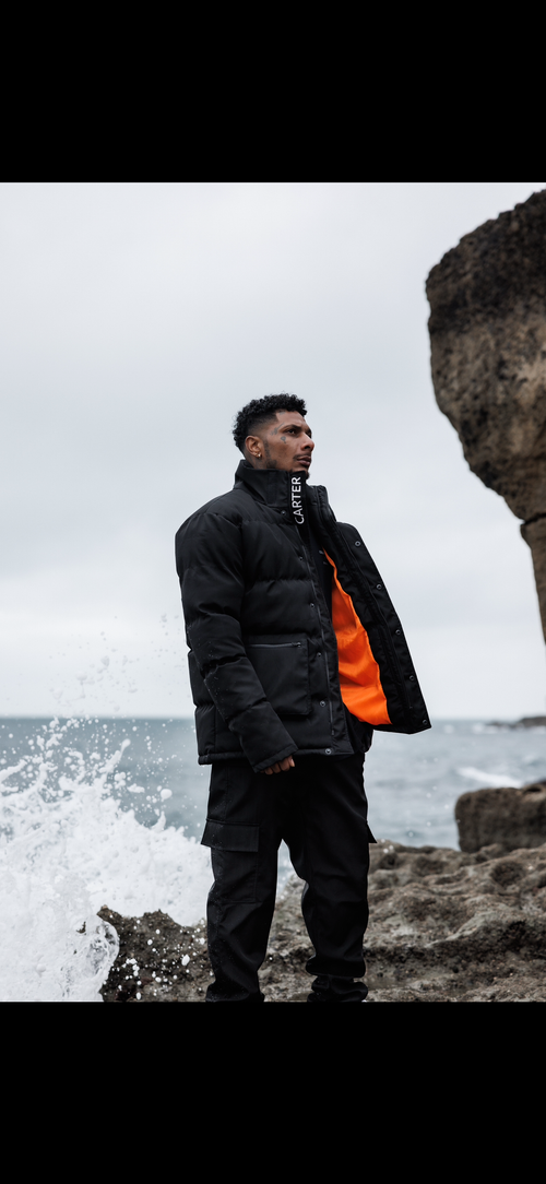 KOLD BREEZE Puffer Jacket - Black