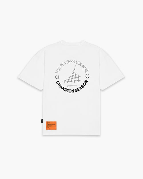 PLAYERS LOUNGE Oversized Tee - White