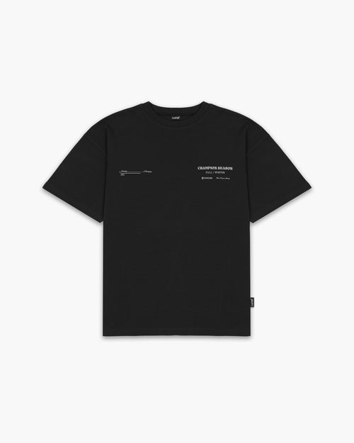 PLAYERS LOUNGE Oversized Tee - Black