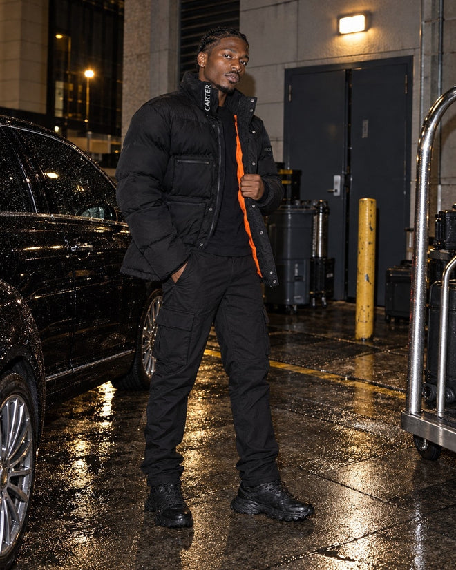 Kold Breeze Straight Leg Cargo Pant in Black, Kold Breeze campaign
