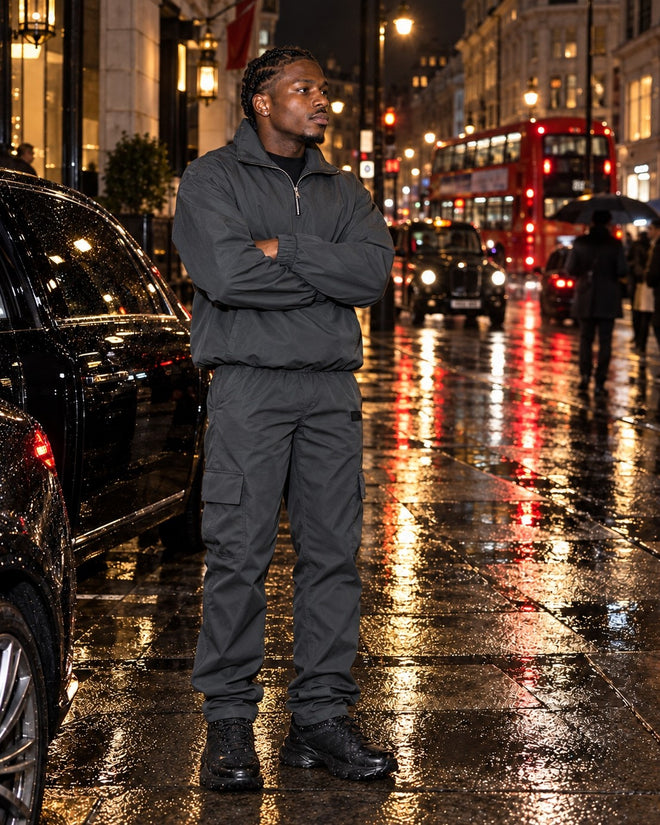 Kold Breeze Straight Leg Cargo Pant in Shadow Grey, Kold Breeze campaign