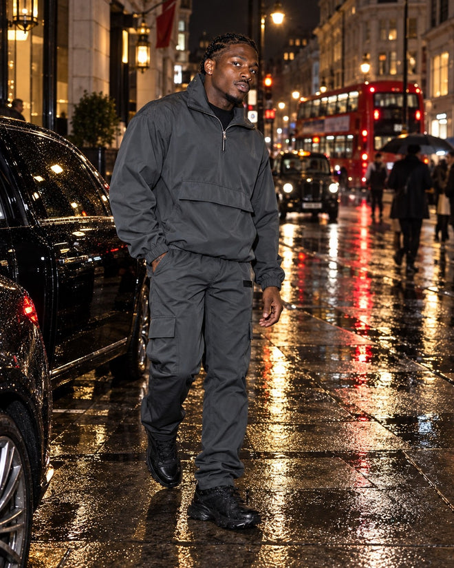 Kold Breeze Straight Leg Cargo Pant in Shadow Grey, Kold Breeze campaign